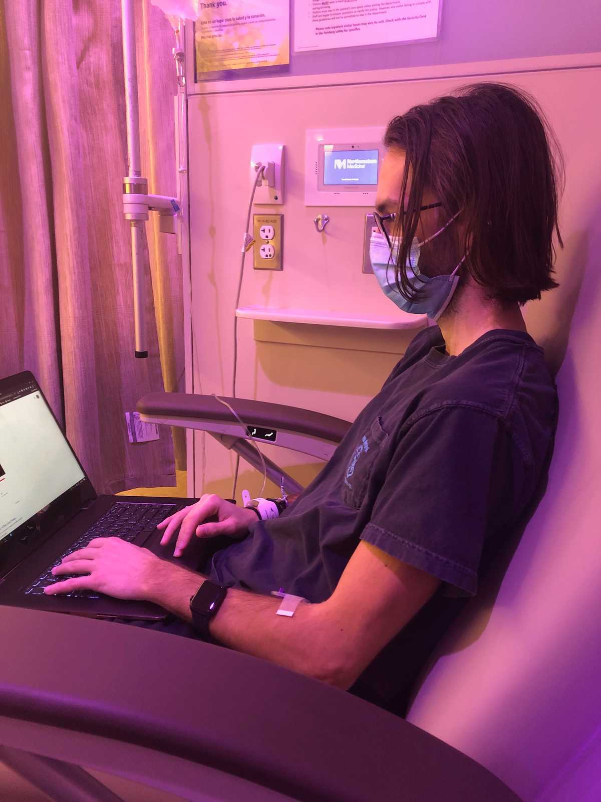 me in the hospital